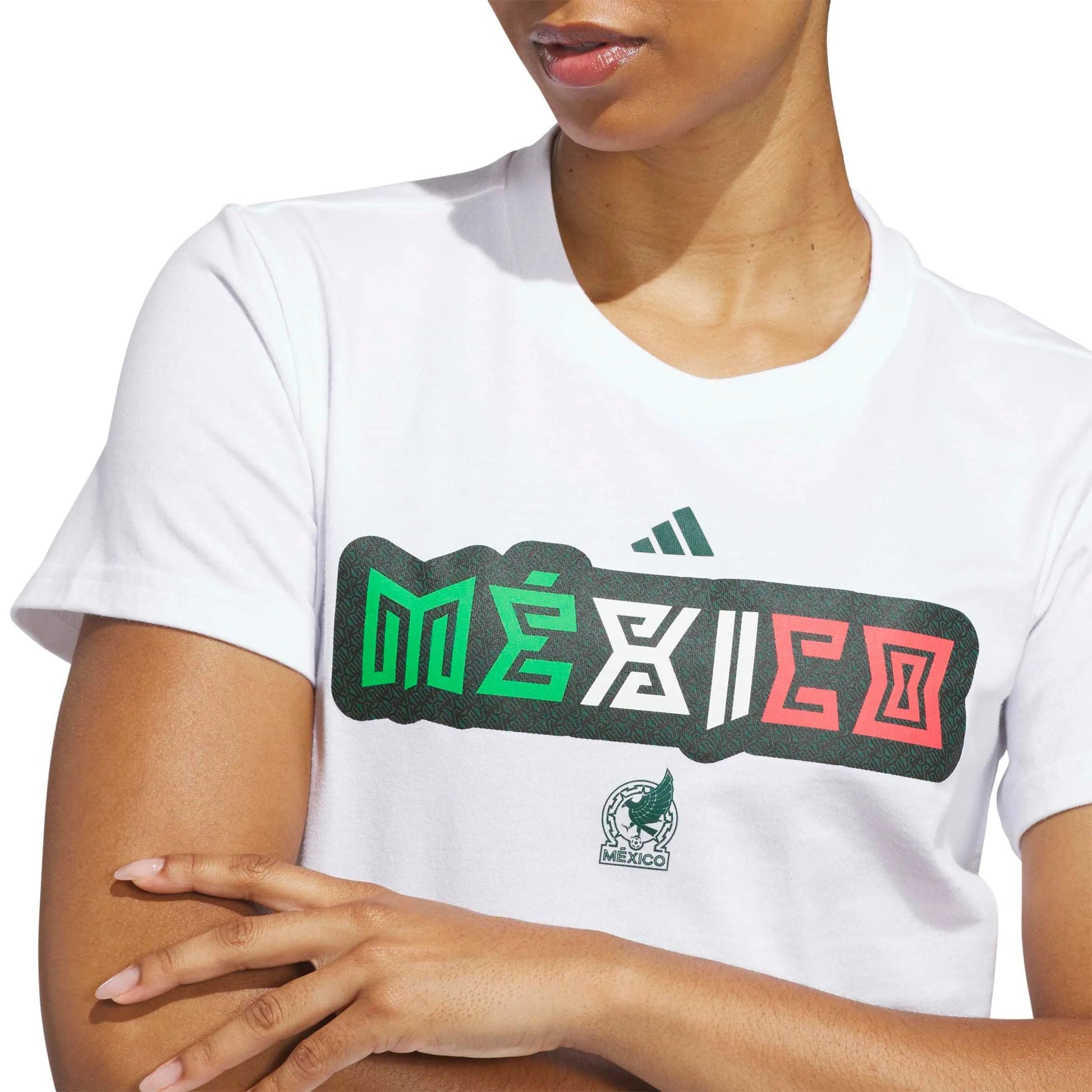 Adidas 2026 Mexico Women's World Cup HJH Tee White