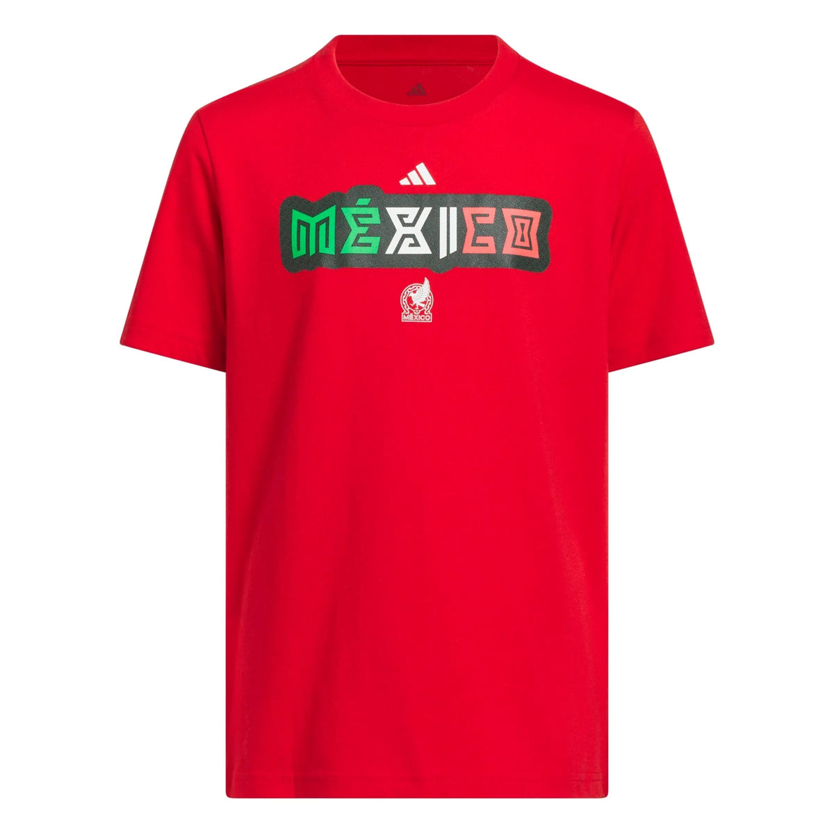 Adidas 2026 Mexico Youth World Cup HJH Tee Better Scarlet
