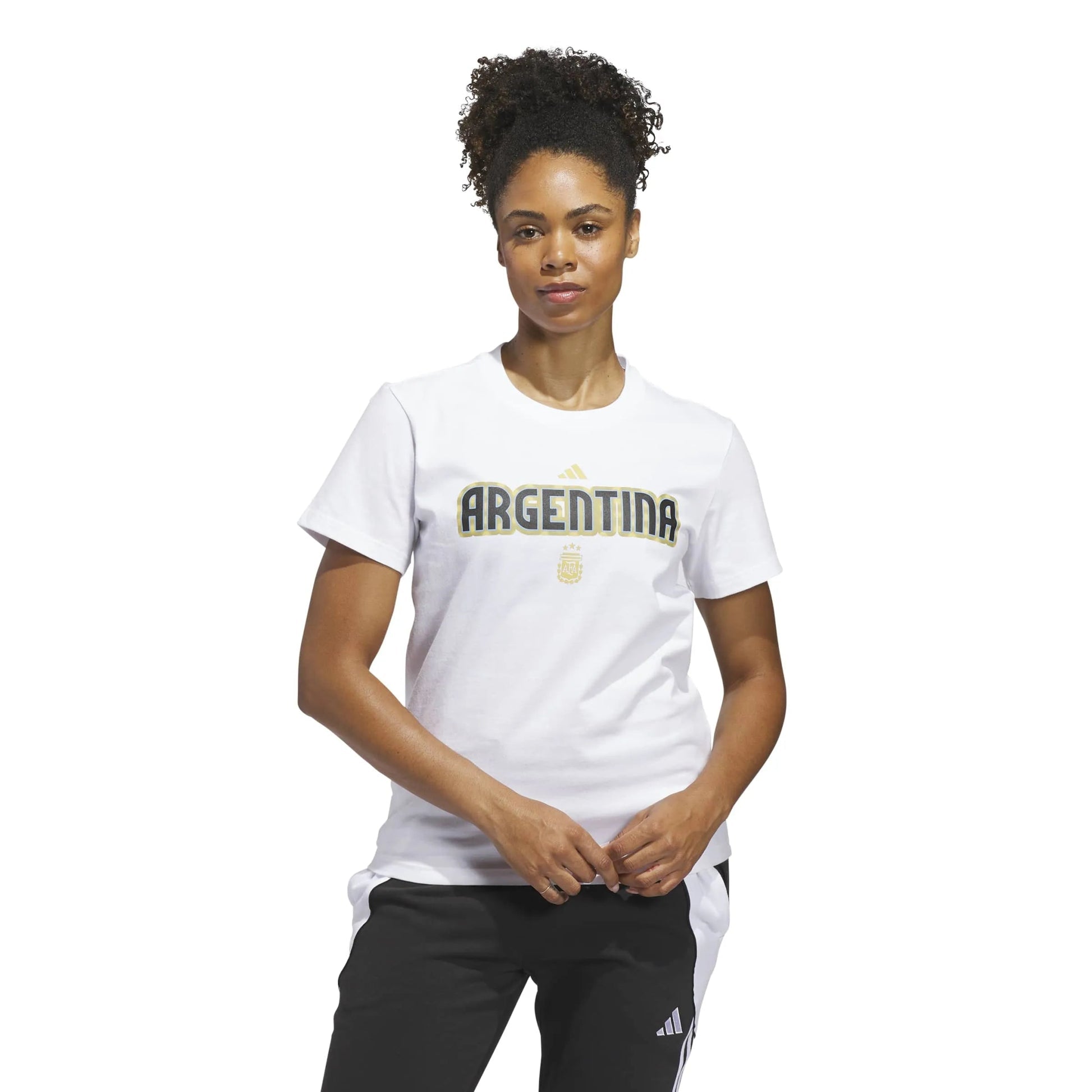 Adidas 2026 Argentina Women's World Cup HJH Tee White
