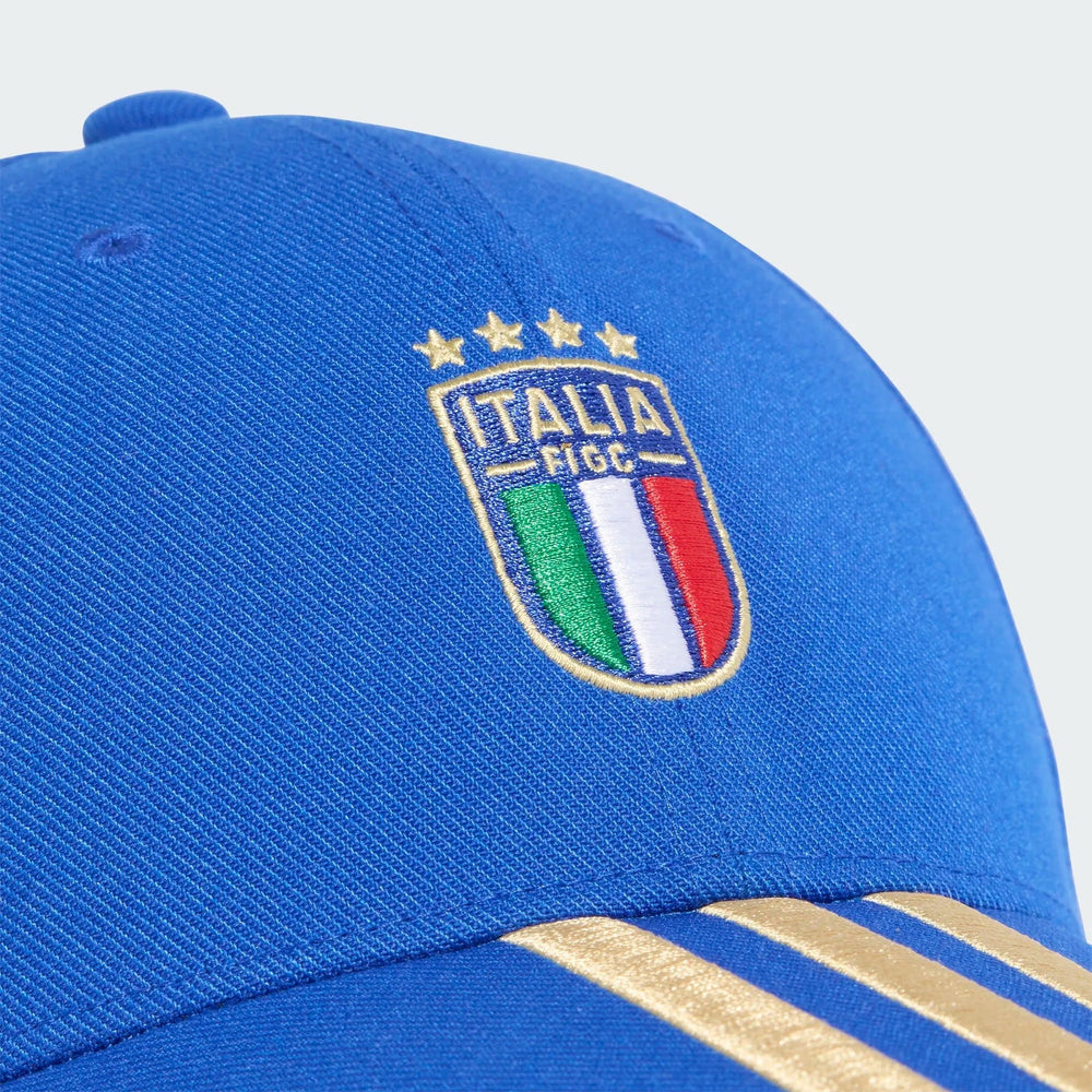 Adidas 2026 Italy Baseball Cap Bold Blue / Hazy Beige