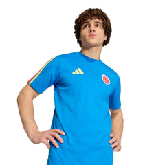 Adidas 2026 Colombia Men's DNA Tee Bright Royal