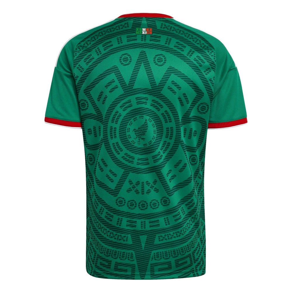 Adidas 2026 Mexico Men's Stadium Home Soccer Jersey Bold Green