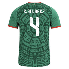 Adidas 2026 Mexico Men's Stadium Home Soccer Jersey Bold Green