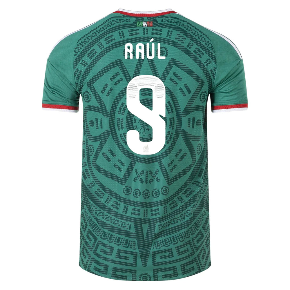 Adidas 2026 Mexico Men's Authentic Home Soccer Jersey Bold Green