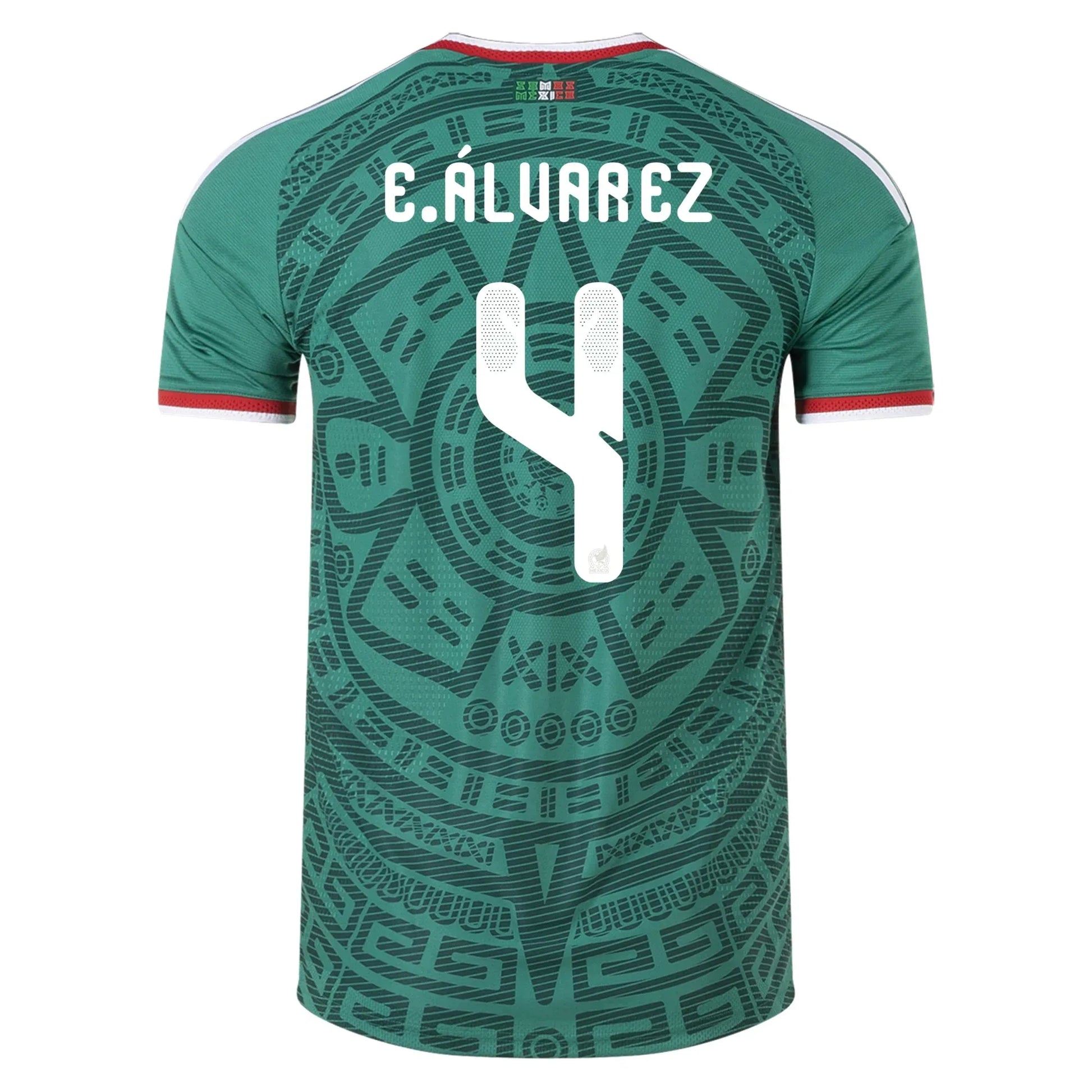 Adidas 2026 Mexico Men's Authentic Home Soccer Jersey Bold Green