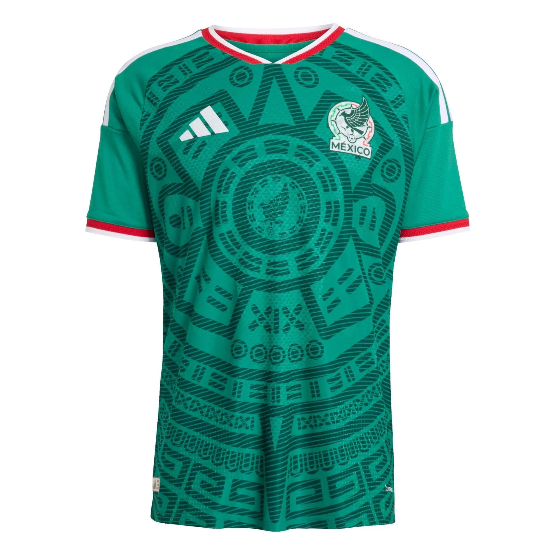 Adidas 2026 Mexico Men's Authentic Home Soccer Jersey Bold Green