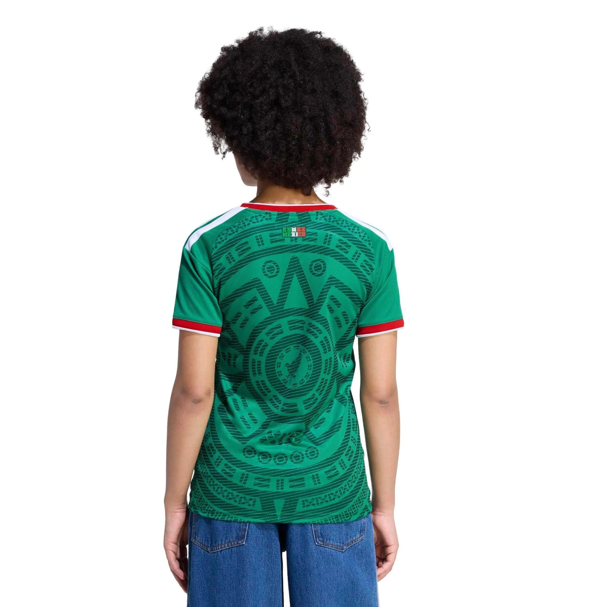 Adidas 2026 Mexico Women's Stadium Home Soccer Jersey Bold Green