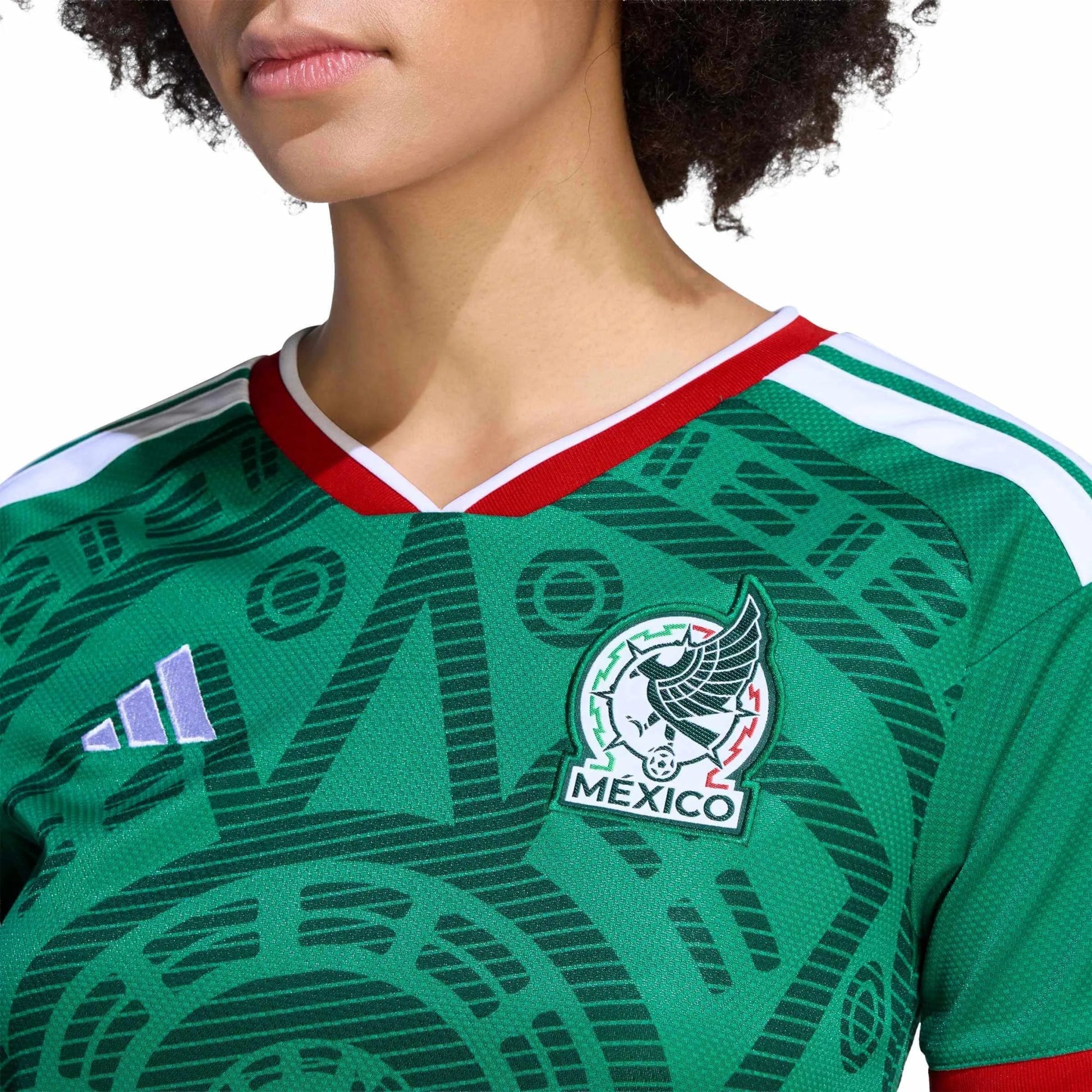Adidas 2026 Mexico Women's Stadium Home Soccer Jersey Bold Green