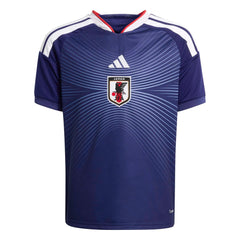 Adidas 2026 Japan Youth Stadium Home Soccer Jersey Japan Blue / Ash Blue