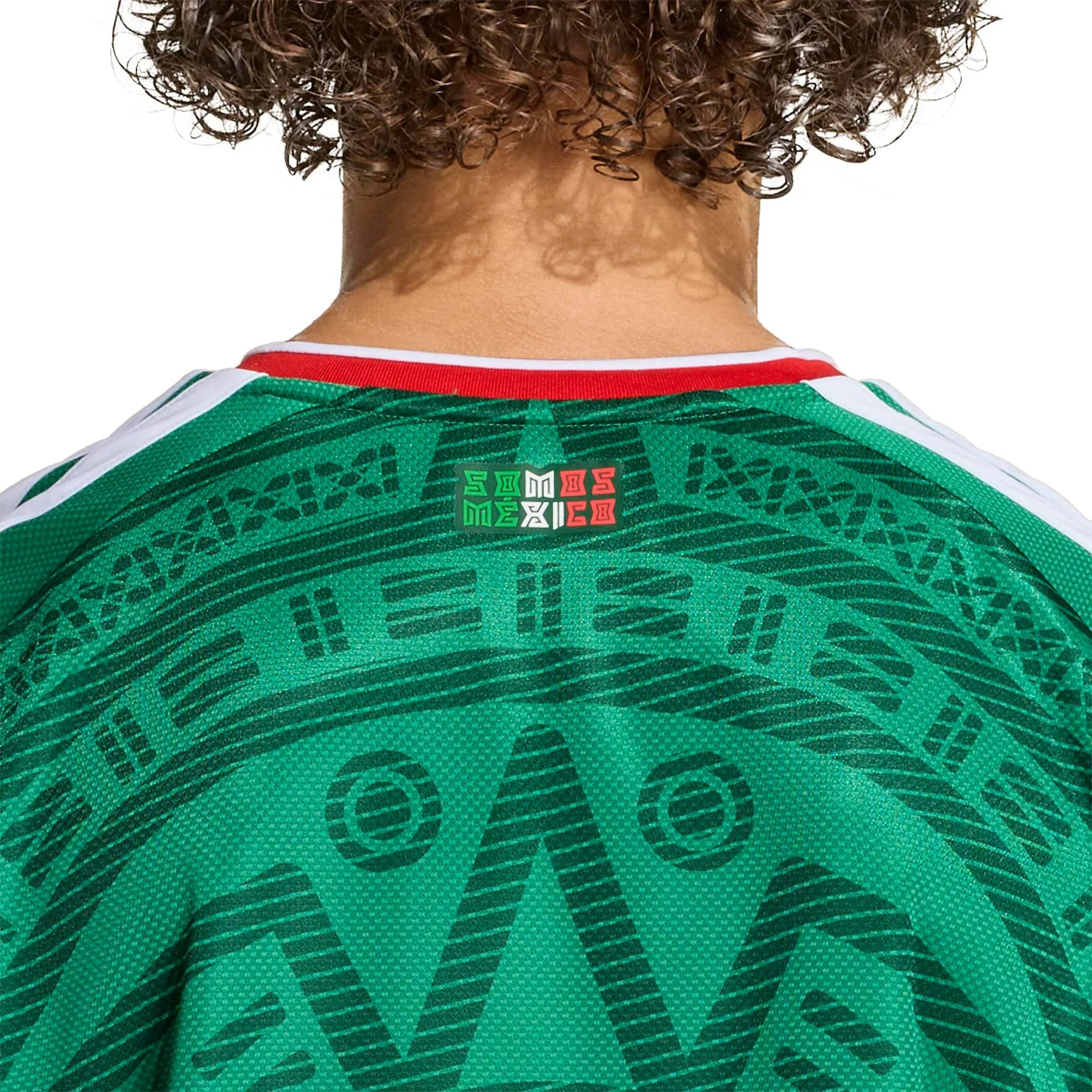 Adidas 2026 Mexico Youth Stadium Home Soccer Jersey Bold Green