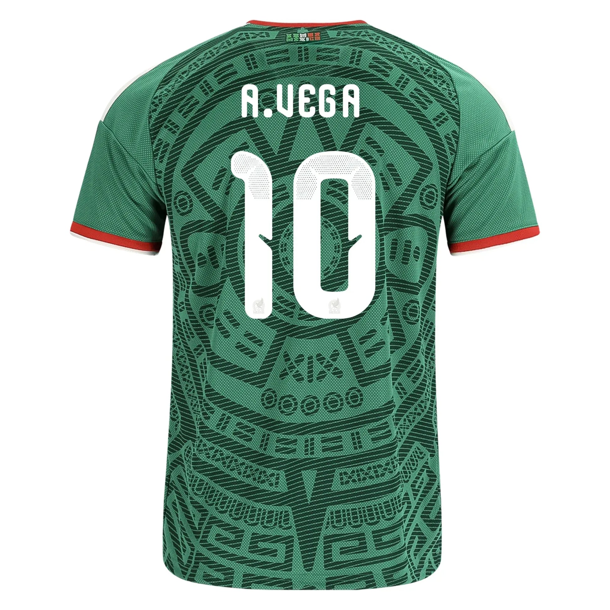 Adidas 2026 Mexico Youth Stadium Home Soccer Jersey Bold Green