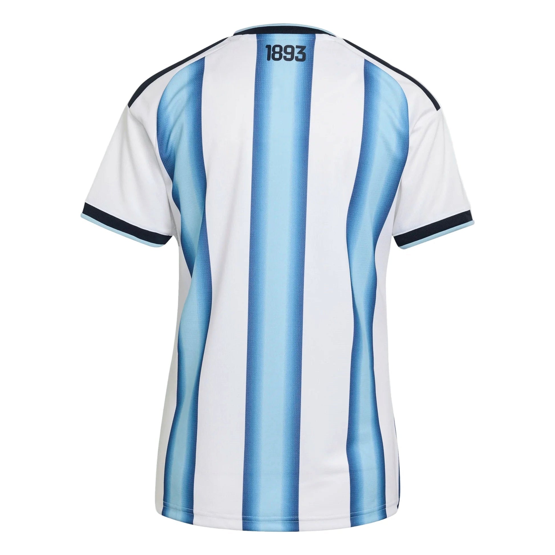 Adidas 2026 Argentina Women's Stadium Home Soccer Jersey White / Icey Blue / Light Blue
