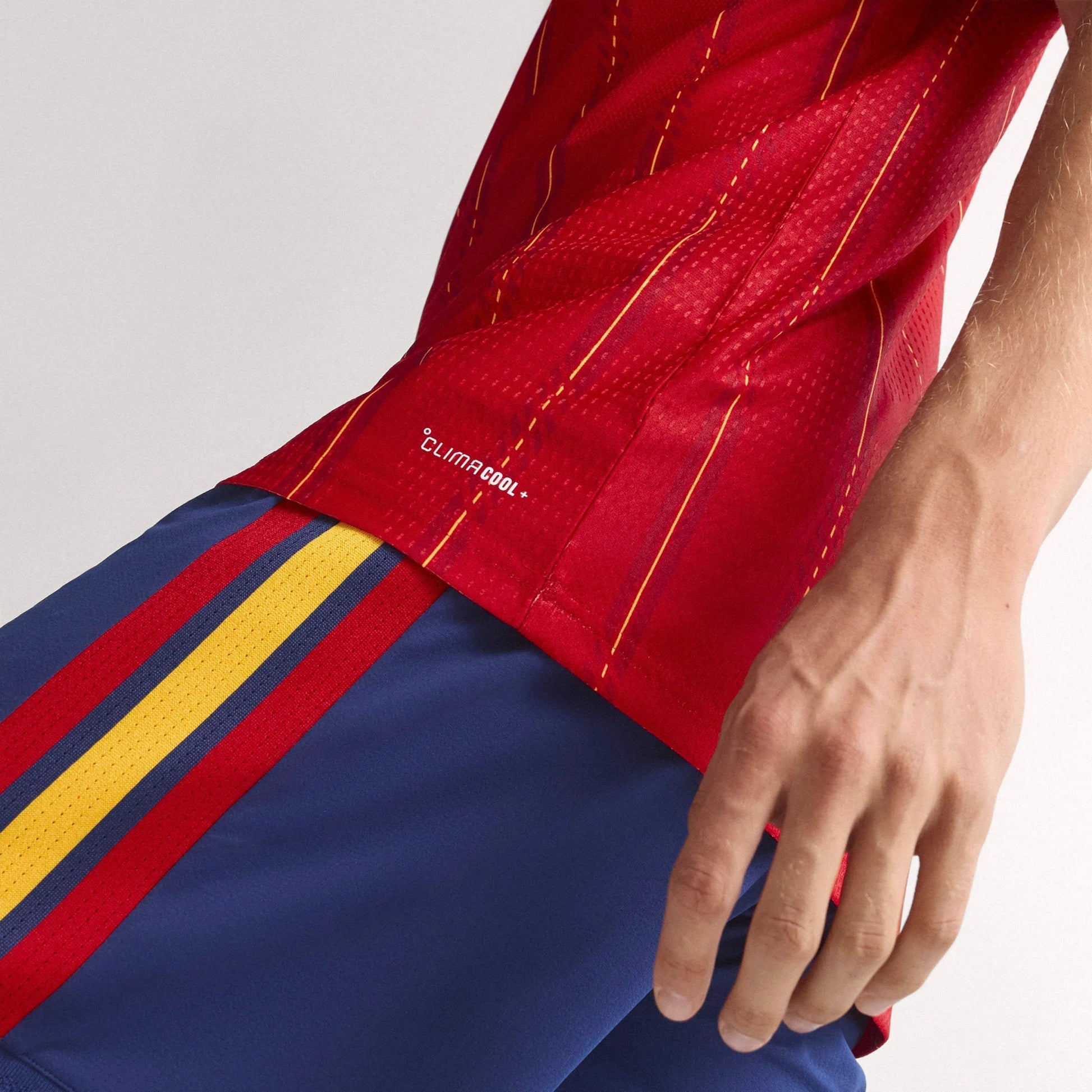 Adidas 2026 Spain Men's Authentic Home Soccer Jersey Vivid Red
