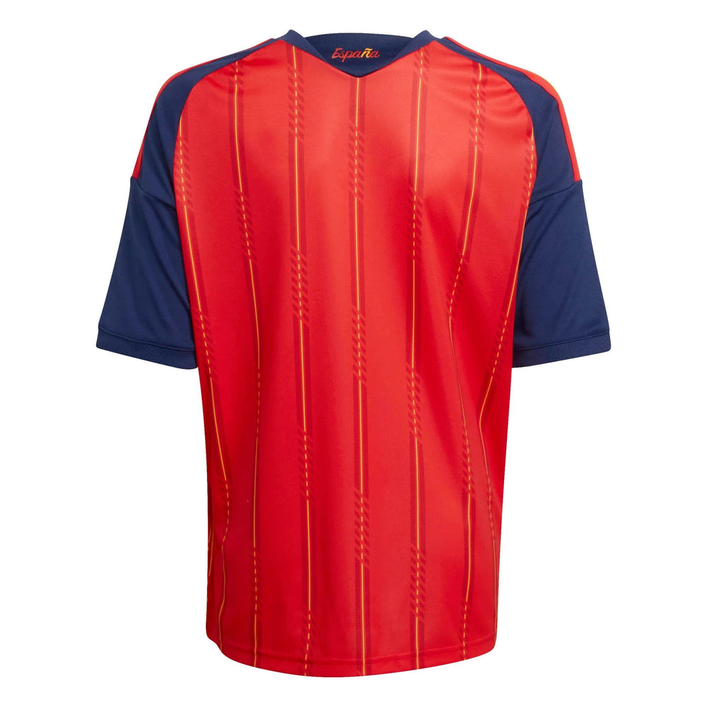 Adidas 2026 Spain Youth Stadium Home Soccer Jersey Vivid Red