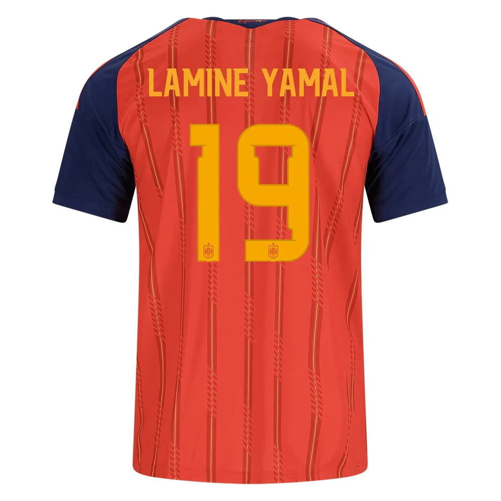 Adidas 2026 Spain Youth Stadium Home Soccer Jersey Vivid Red