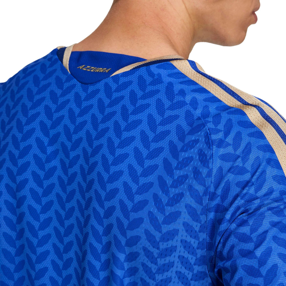 Adidas 2026 Italy Men's Authentic Home Soccer Jersey Bold Blue