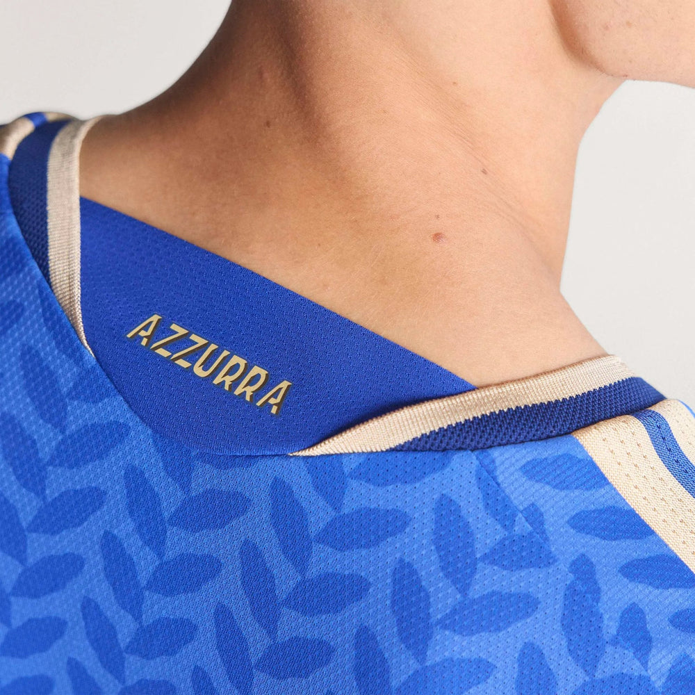Adidas 2026 Italy Men's Authentic Home Soccer Jersey Bold Blue