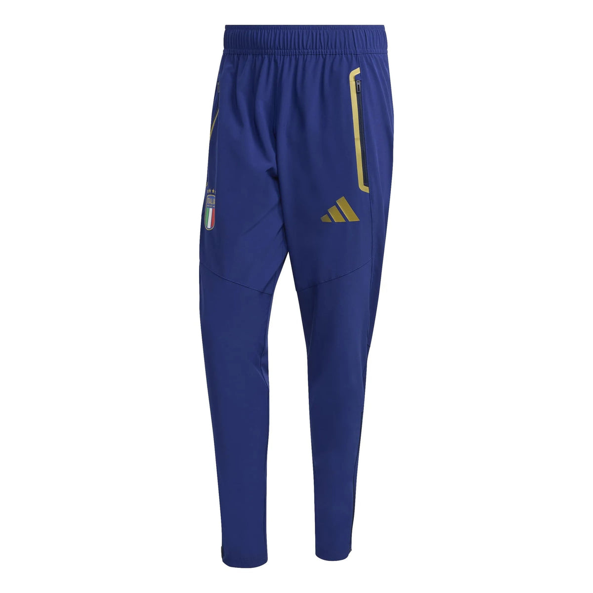 Adidas 2026 Italy Men's Tiro Travel Pants Victory Blue