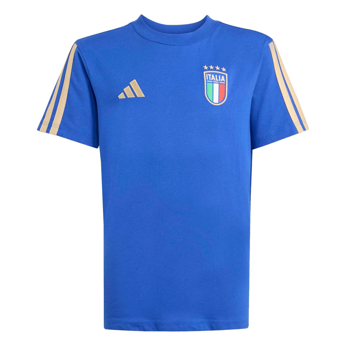 Adidas 2026 Italy Youth DNA Tee Old Blue