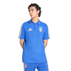 Adidas 2026 Italy Men's DNA Polo Bold Blue