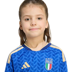 Adidas 2026 Italy Kid's Home Mini Kit Bold Blue