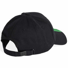Adidas 2026 Mexico Baseball Cap 3 Stripes Black / Semi Flash Green