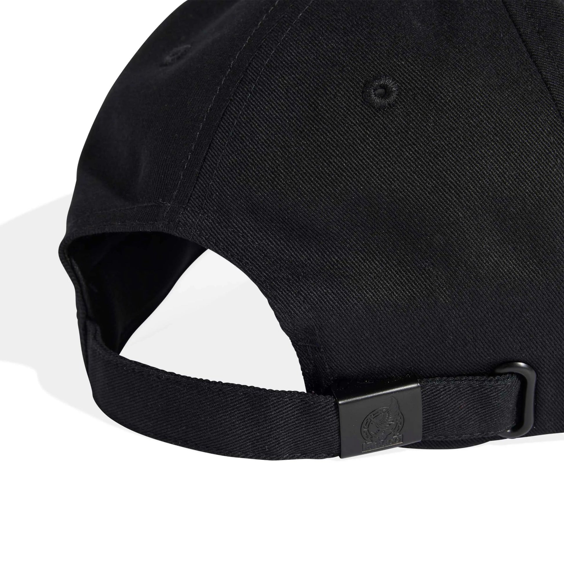Adidas 2026 Mexico Baseball Cap 3 Stripes Black / Semi Flash Green