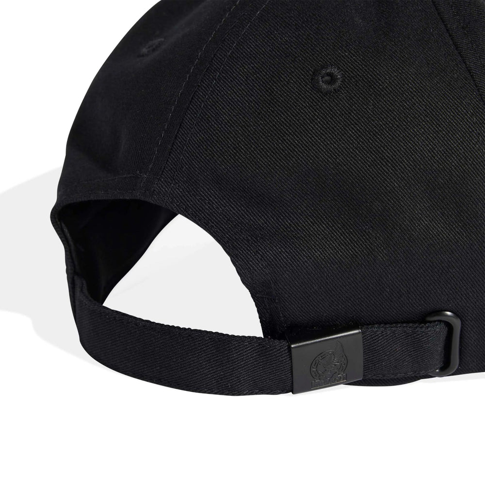 Adidas 2026 Mexico Baseball Cap 3 Stripes Black / Semi Flash Green