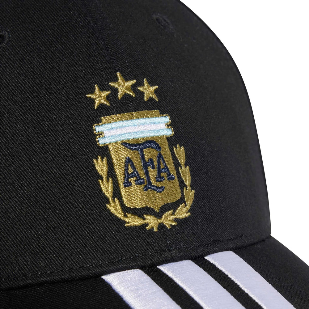 Adidas 2026 Argentina Baseball Cap Black / White