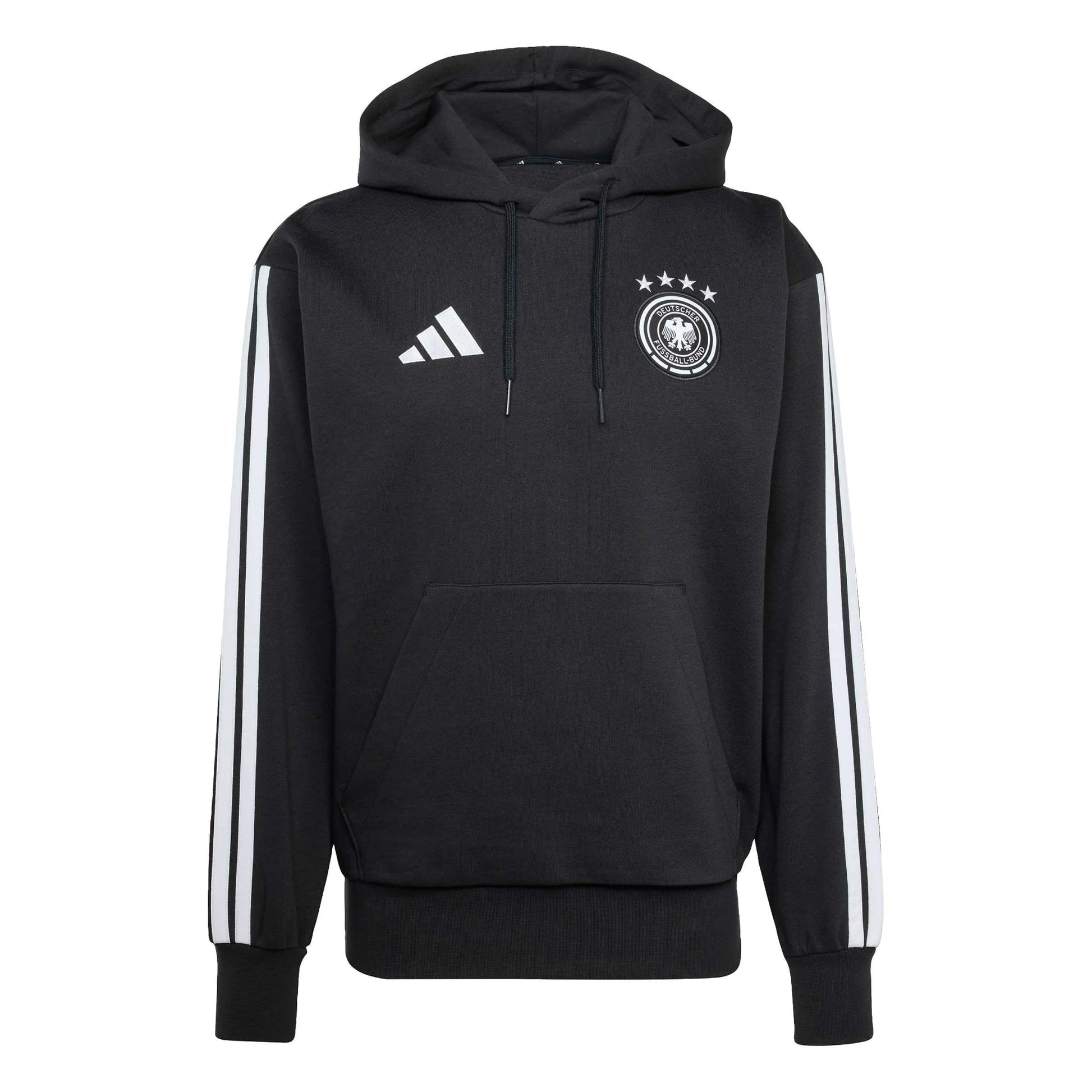Adidas 2026 Germany Men's DNA Fleece Hoodie Black