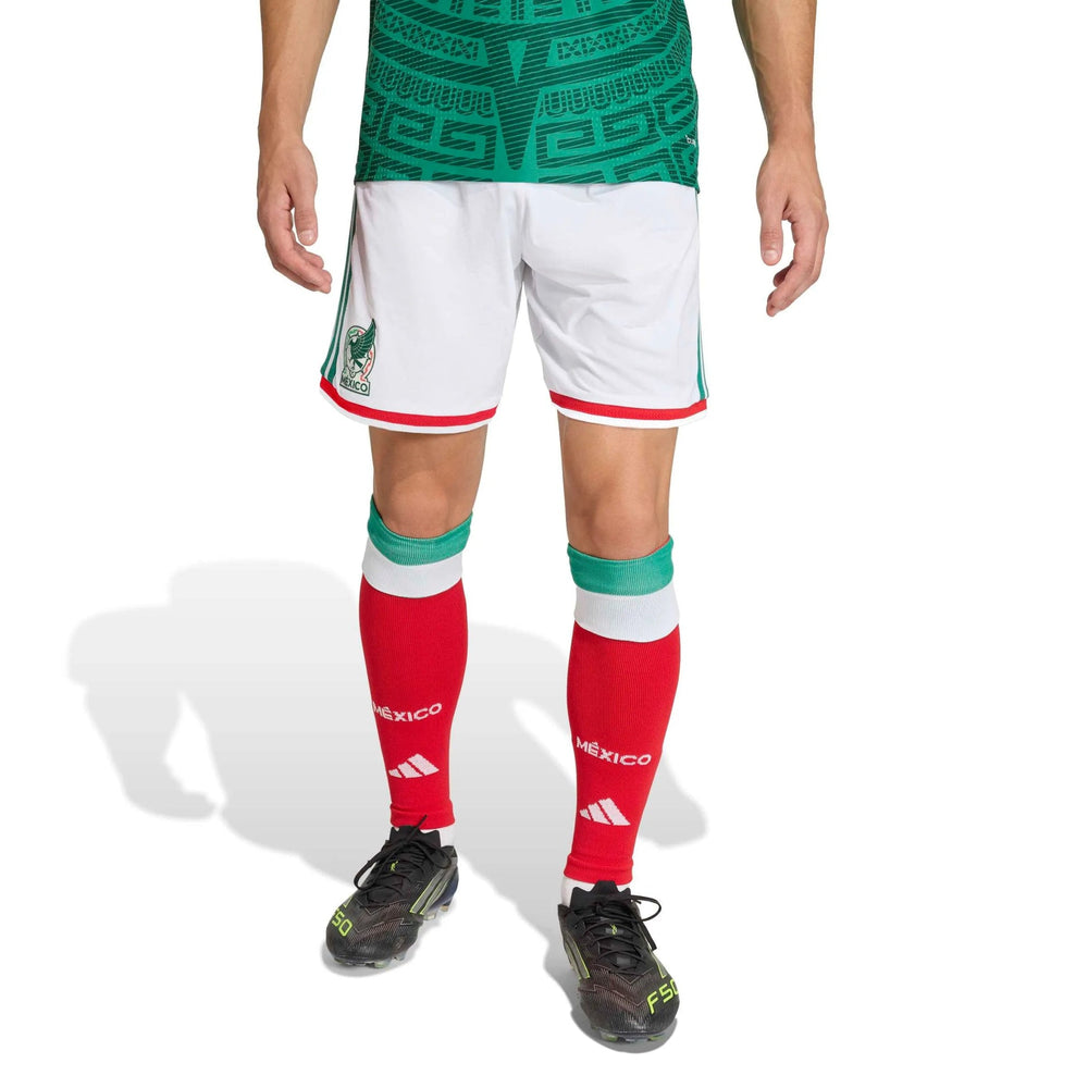 Adidas 2026 Mexico Men's Authentic Home Shorts White
