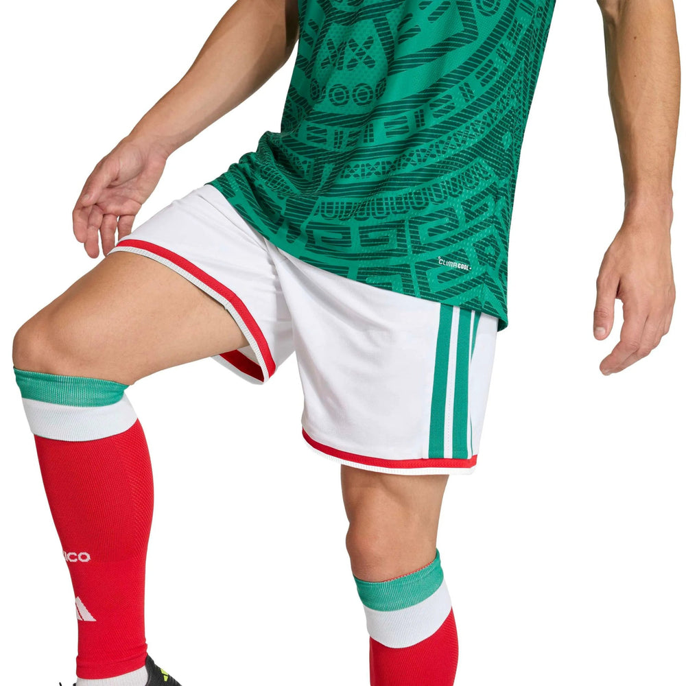 Adidas 2026 Mexico Men's Authentic Home Shorts White