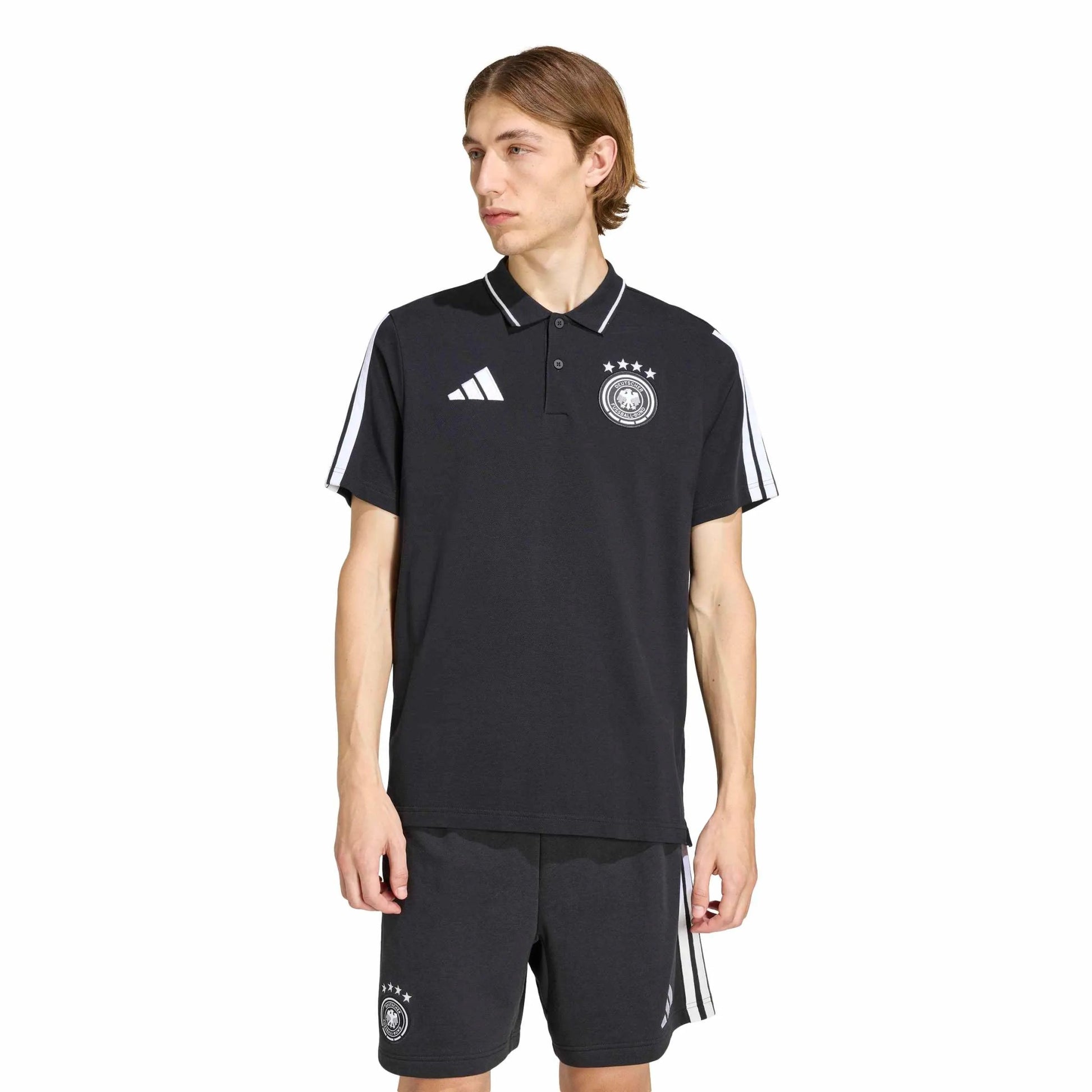 Adidas 2026 Germany Men's DNA Polo Black