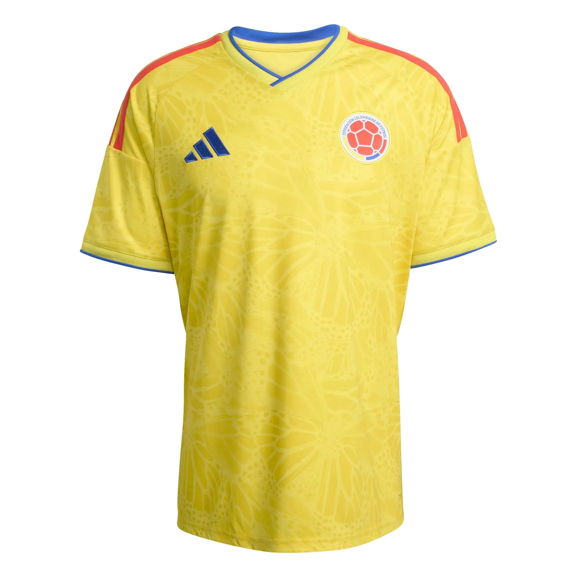 Adidas 2026 Colombia Men's Stadium Home Soccer Jersey Impact Yellow