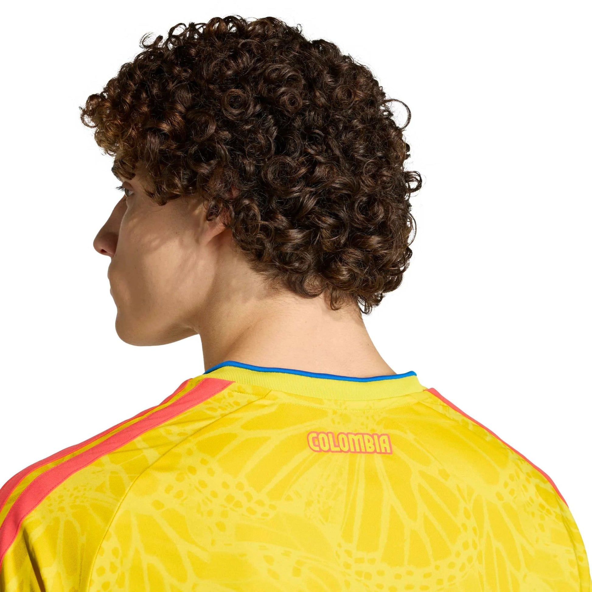Adidas 2026 Colombia Men's Stadium Home Soccer Jersey Impact Yellow