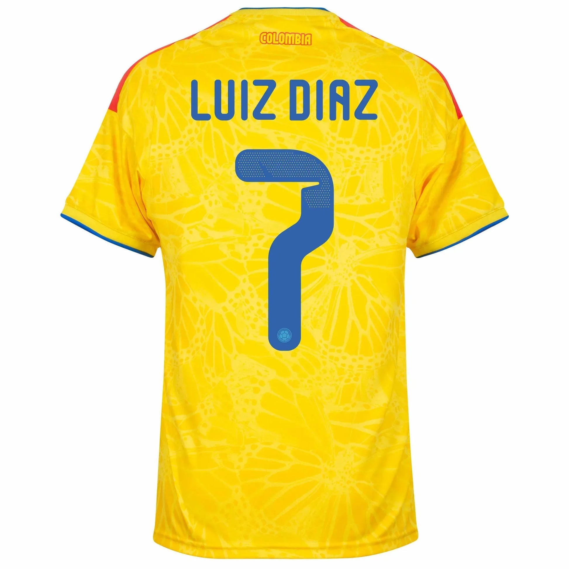 Adidas 2026 Colombia Youth Stadium Home Soccer Jersey Impact Yellow