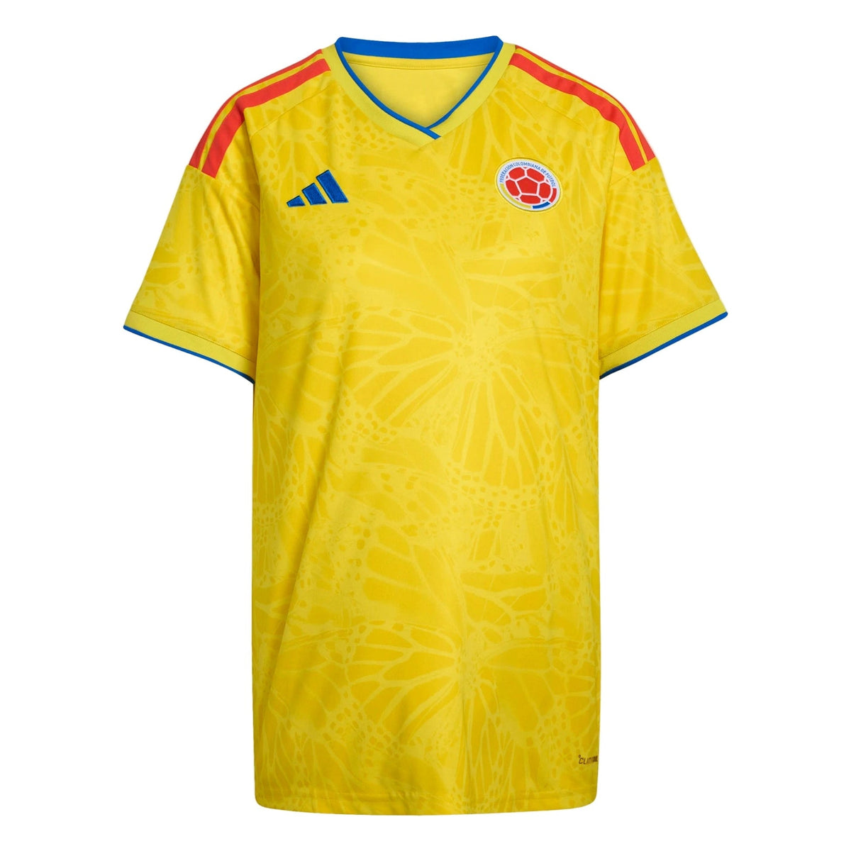 Adidas 2026 Colombia Women's Stadium Home Soccer Jersey Impact Yellow