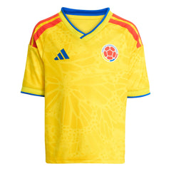 Adidas 2026 Colombia Kid's Home Mini Kit Impact Yellow / Glory Blue