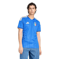 Adidas 2026 Italy Men's Stadium Home Soccer Jersey Bold Blue