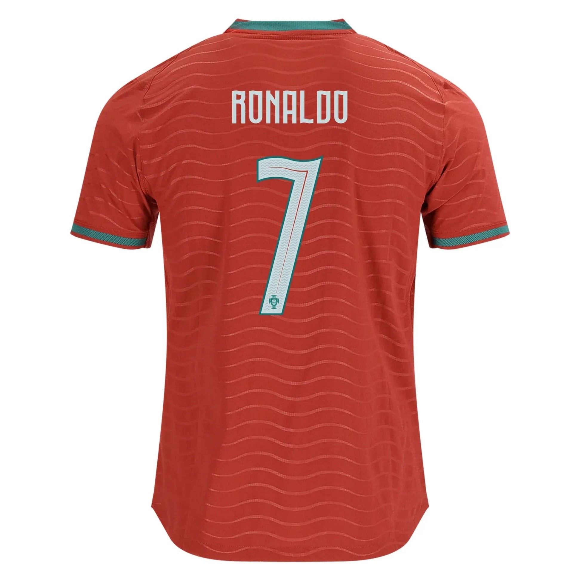 Puma 2026 Portugal Men's Authentic Home Soccer Jersey Club Red-Green Lagoon
