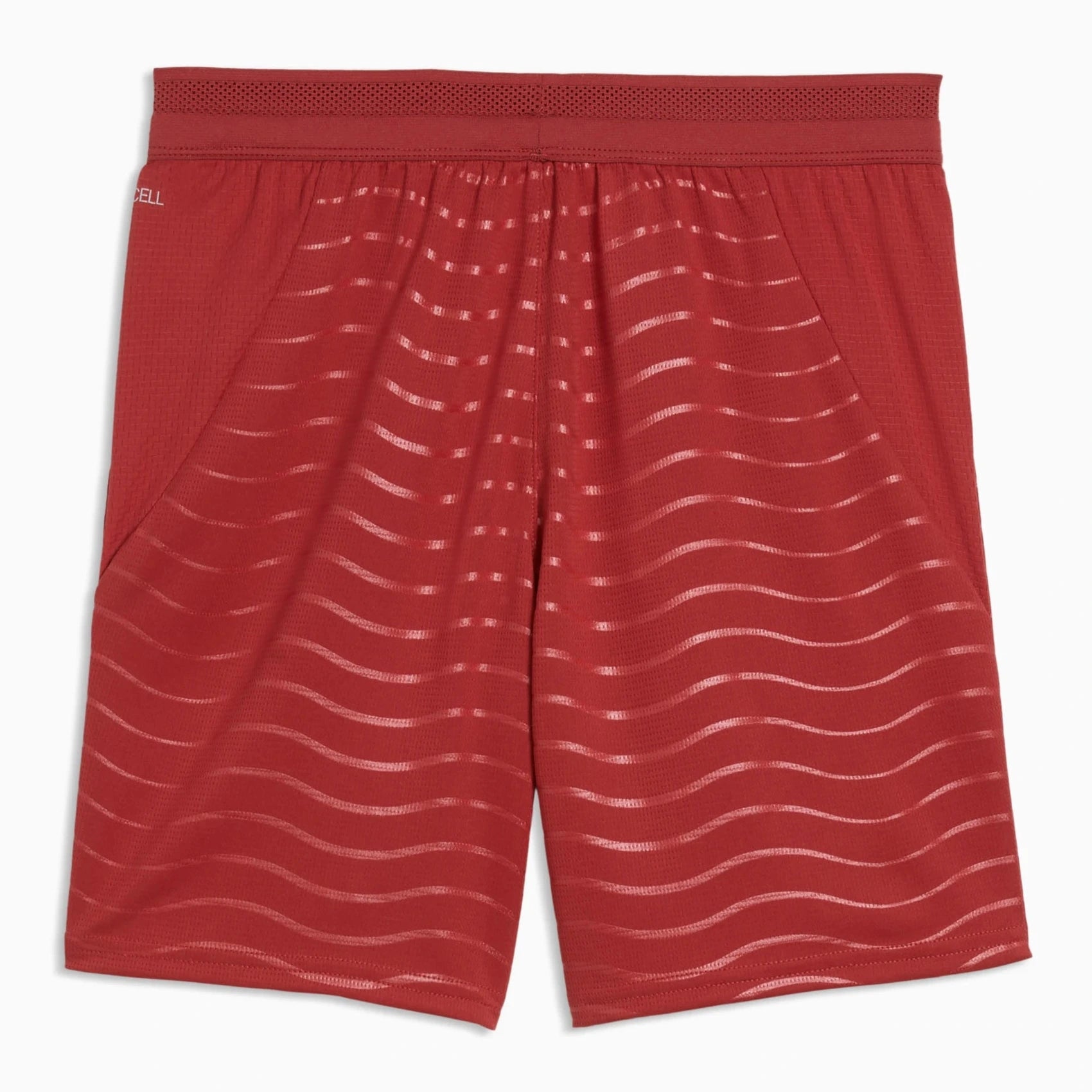 Puma 2026 Portugal Youth Stadium Home Shorts Club Red-Green Lagoon