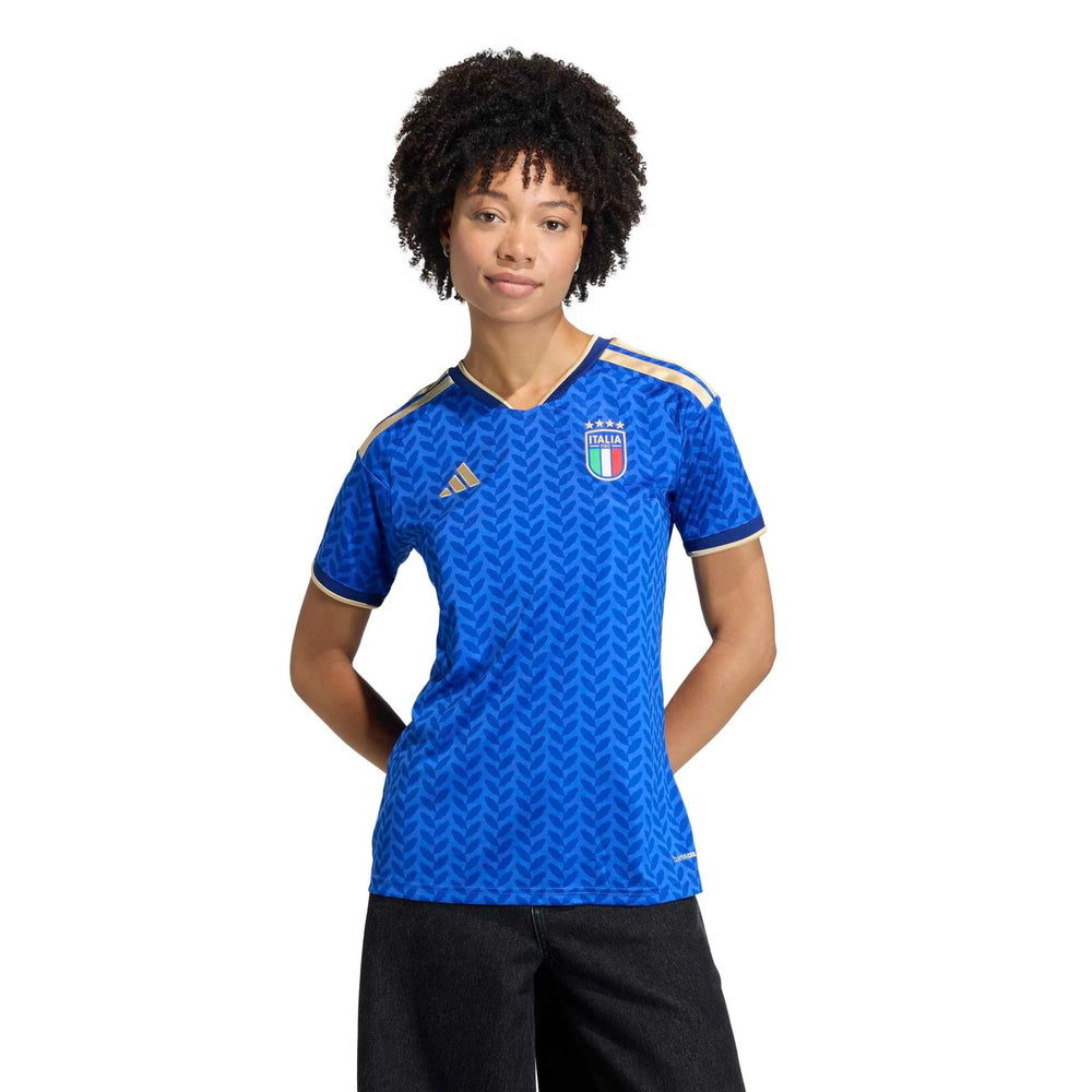 Adidas 2026 Italy Women's Stadium Home Soccer Jersey Bold Blue