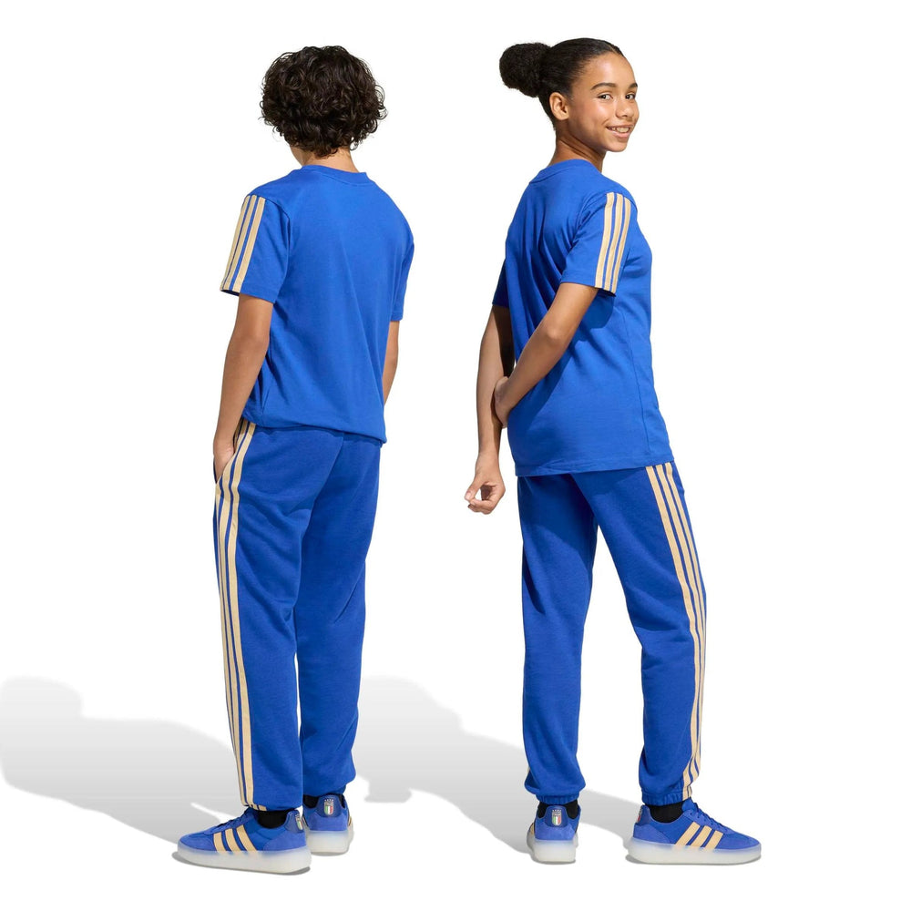 Adidas 2026 Italy Youth Pants Bold Blue