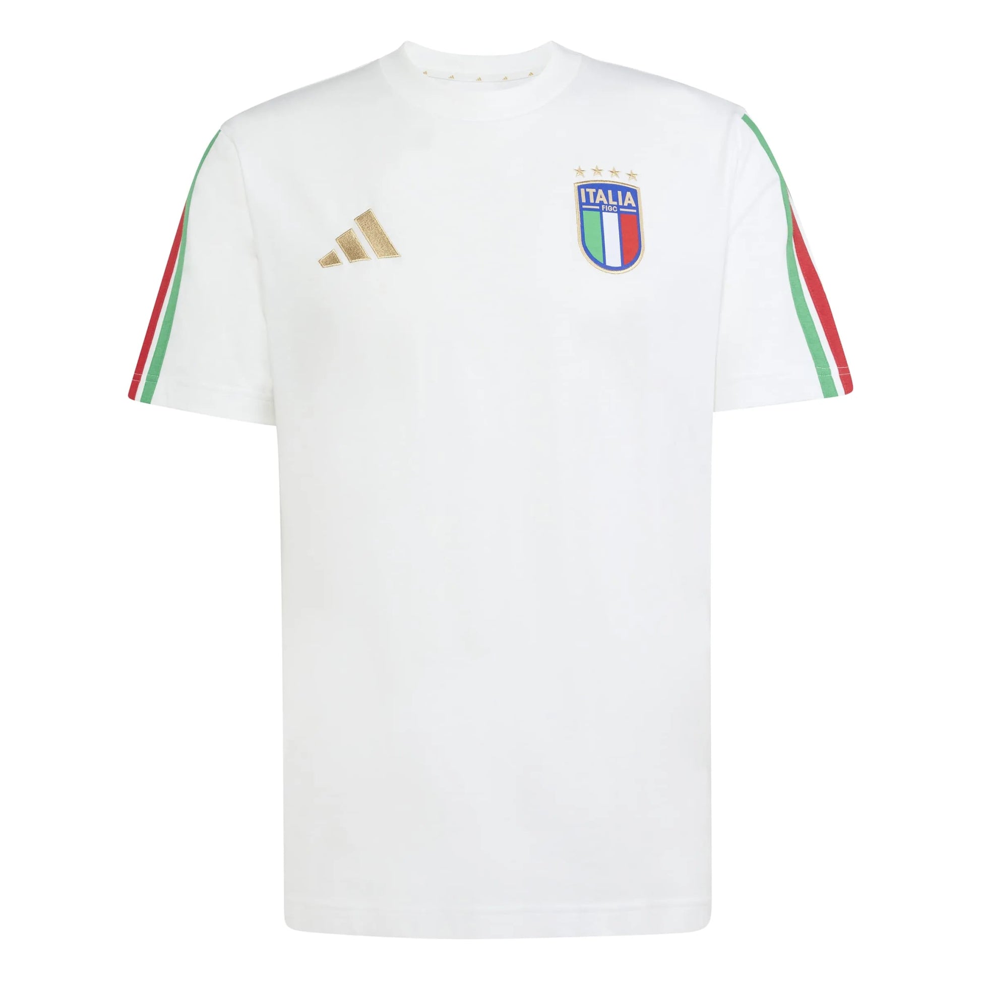 Adidas 2026 Italy Men's DNA Tee White