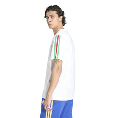 Adidas 2026 Italy Men's DNA Tee White