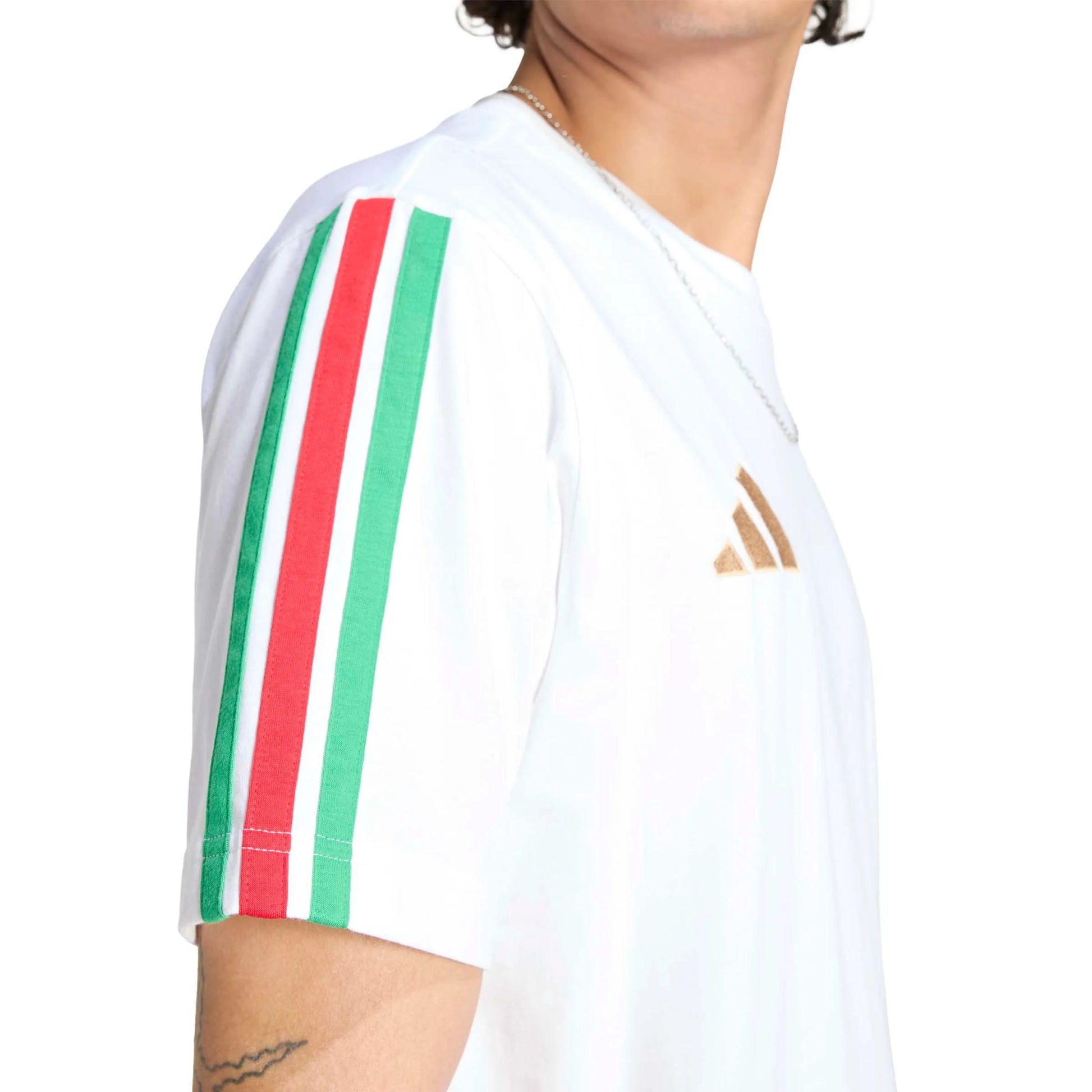 Adidas 2026 Italy Men's DNA Tee White