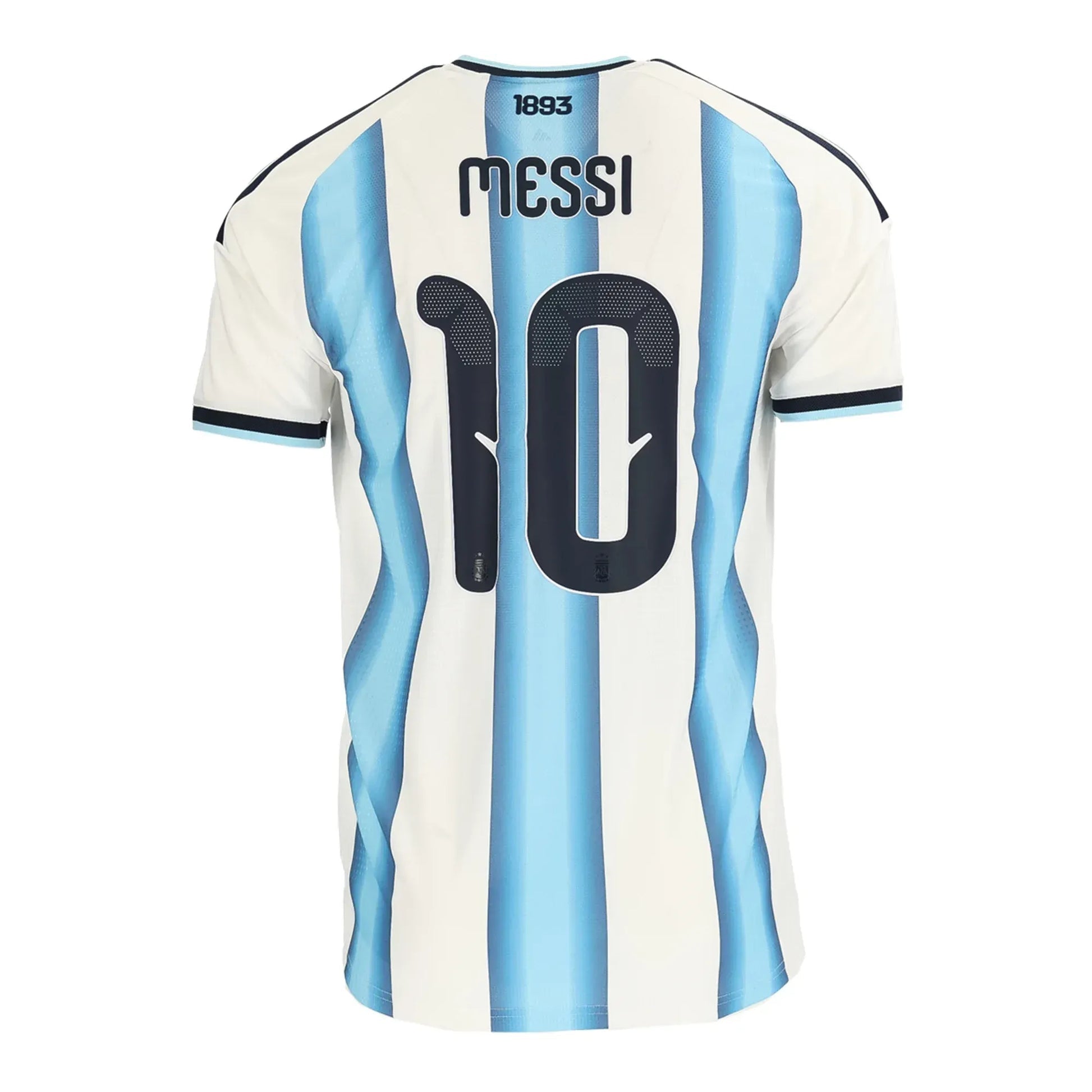 Adidas 2026 Argentina Men's Authentic Home Soccer Jersey White / Icey Blue / Light Blue