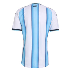 Adidas 2026 Argentina Men's Authentic Home Soccer Jersey White / Icey Blue / Light Blue