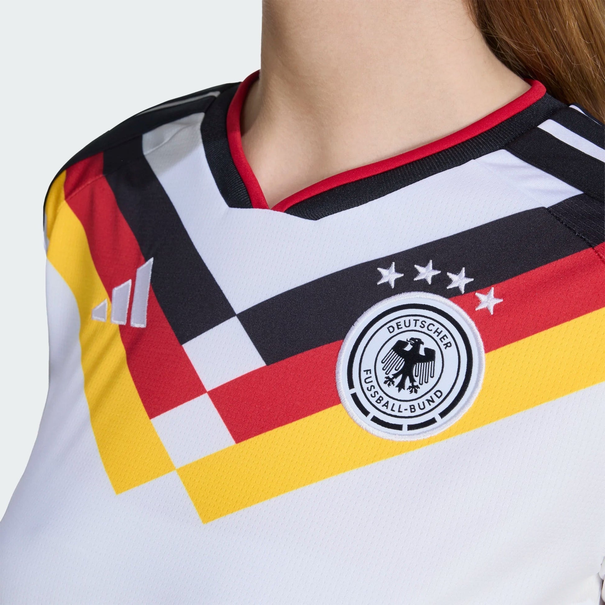 Adidas 2026 Germany Women's Stadium Home Soccer Jersey White