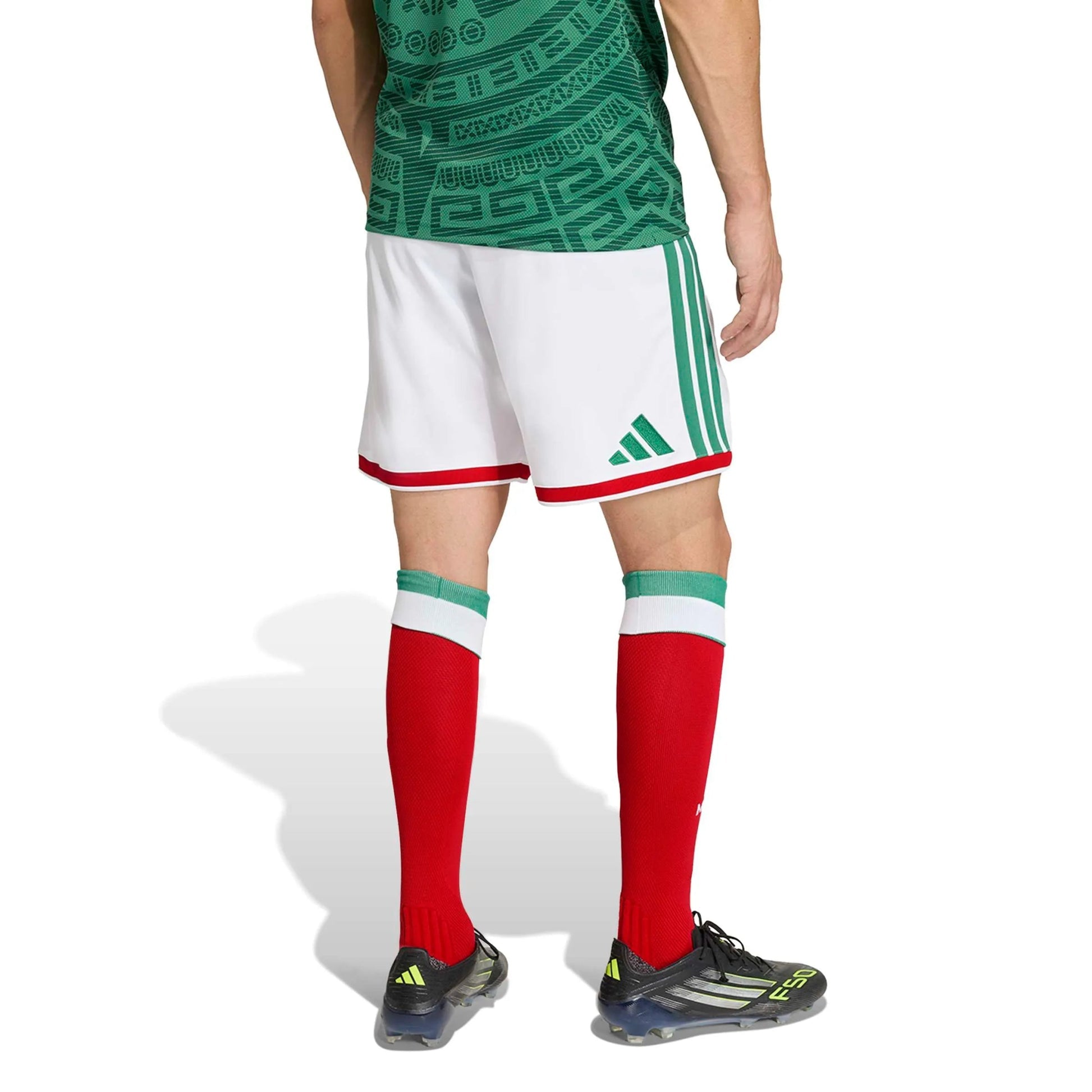 Adidas 2026 Mexico Men's Stadium Home Shorts White
